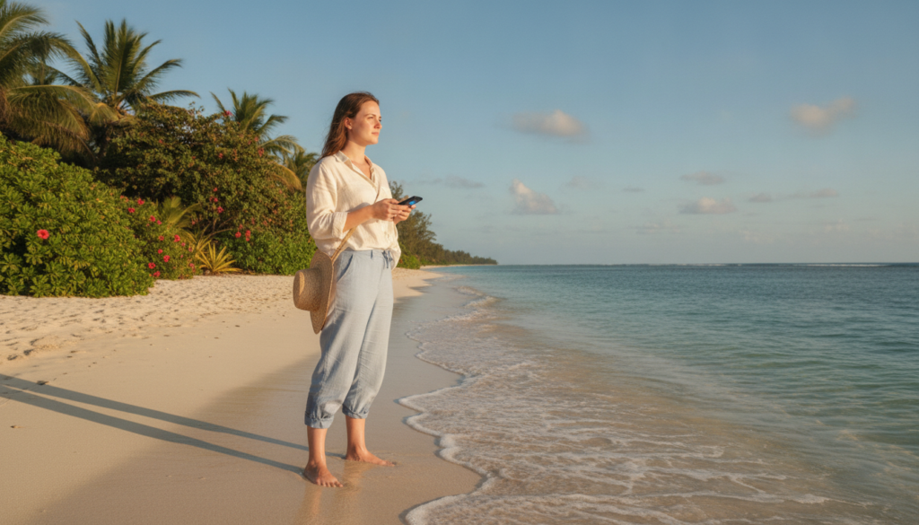 Lucy Gladwell sent to Mauritius romance