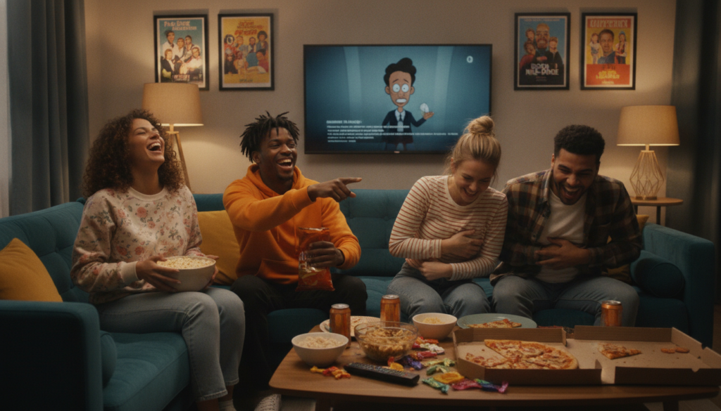Netflix comedy series for friends and groups
