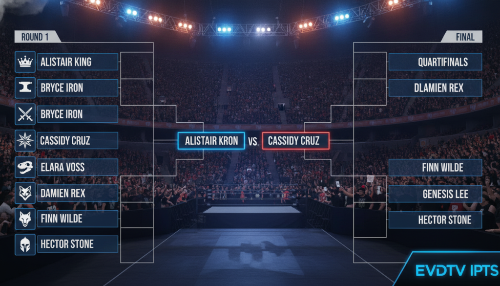 World Heavyweight Championship tournament bracket