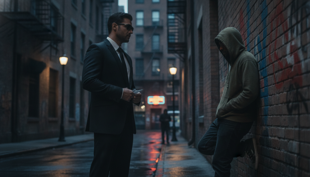 double-agent mission and gang informant
