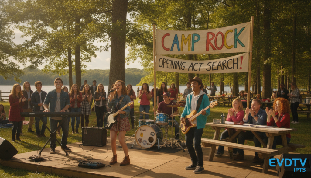 opening act search at Camp Rock
